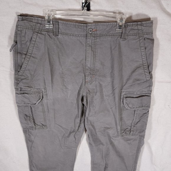 L.L. Bean Allagash Cargo Hiking Pants Mens 40x29 (~27) Gray Outdoors 503739 - Picture 9 of 14
